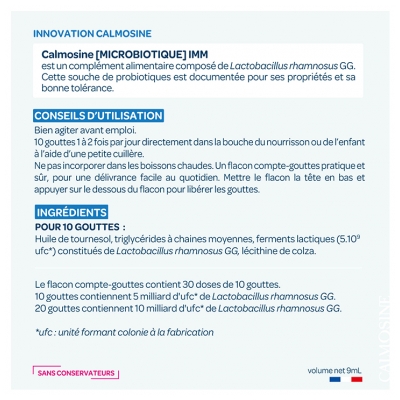 Calmosine Microbiotique IMM 9 ml