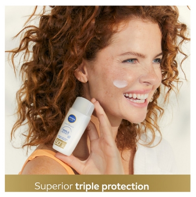 Nivea Sun UV Face Specialist Triple Protect Solaire SPF50+ 40 ml