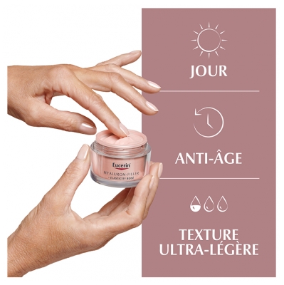 Eucerin Hyaluron-Filler + Elasticity Soin de Jour Rose SPF30 50 ml