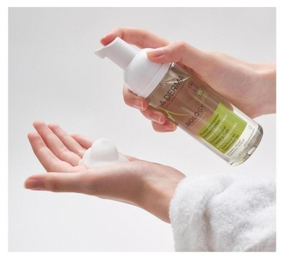 A-DERMA Biology Mousse Nettoyante Dermatologique Hydra-Protectrice Bio 150 ml