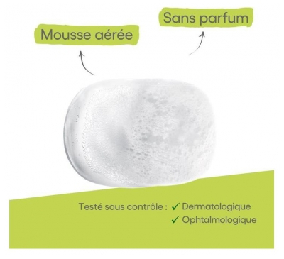 A-DERMA Biology Mousse Nettoyante Dermatologique Hydra-Protectrice Bio 150 ml