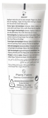 A-DERMA Biology Crème Légère Dermatologique Hydratante Bio 40 ml
