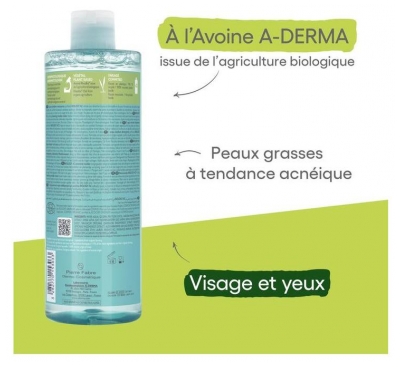 A-DERMA Biology AC Eau Micellaire Nettoyante Purifiante Bio 400 ml