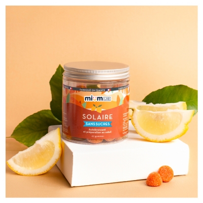 Mium Lab Solaire Sans Sucres 42 Gummies