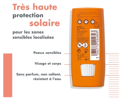 Avène Solaire Stick Zones Sensibles SPF50+ 8 g