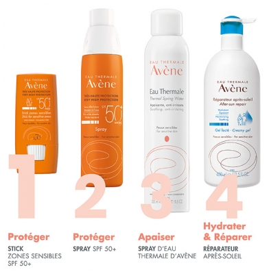 Avène Solaire Stick Zones Sensibles SPF50+ 8 g