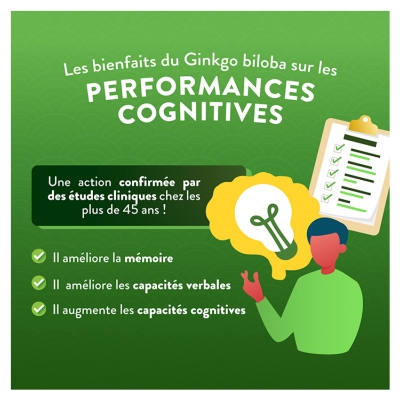 Nutri&Co Ginkgo Biloba 120 Gélules