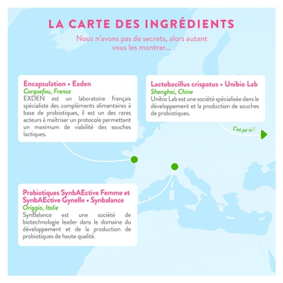 Nutri&Co Probiotique Flore Intime 60 Gélules