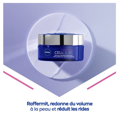Nivea Cellular Expert Filler Soin de Nuit Anti-Âge Repulpant 50 ml