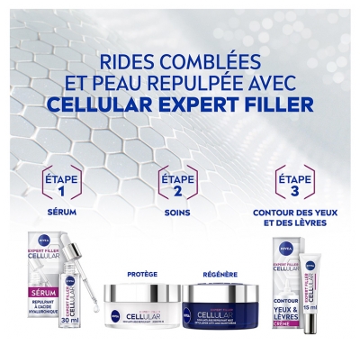 Nivea Cellular Expert Filler Soin de Nuit Anti-Âge Repulpant 50 ml