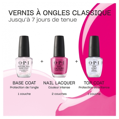 OPI Top Coat Vernis de Protection 15 ml