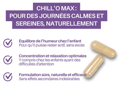Orthonat Chill'O Max Détente et Relaxation 30 Gélules