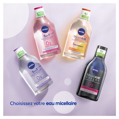 Nivea Eau Micellaire Apaisante Peaux Sensibles 400 ml