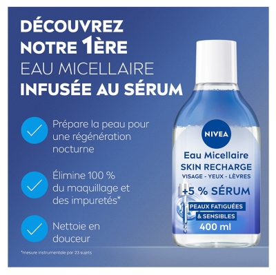 Nivea Eau Micellaire Skin Recharge 400 ml