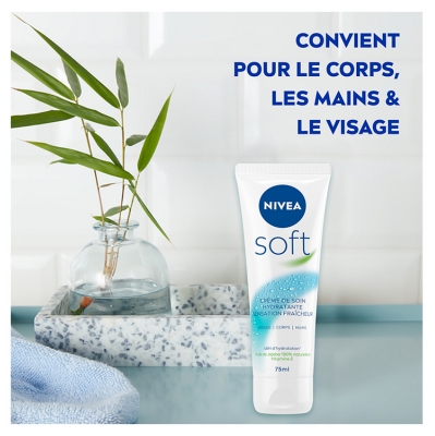 Nivea Soft Crème de Soin Hydratante 75 ml
