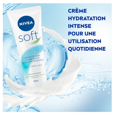 Nivea Soft Crème de Soin Hydratante 75 ml
