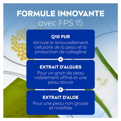 Nivea Q10 Anti-Rides Pores Resserrés Soin de Jour SPF15 50 ml