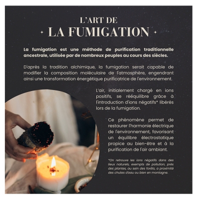 Natura Square Cèdre Blanc Fagot de Fumigation