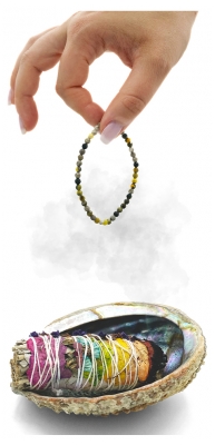 Natura Square Bracelet Facettes Jaspe Bumblebee