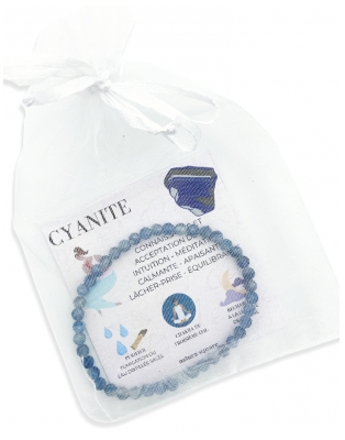 Natura Square Bracciale di Cianite Sfaccettata