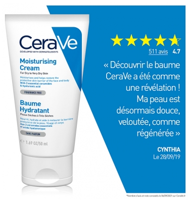 CeraVe Baume Hydratant 50 ml