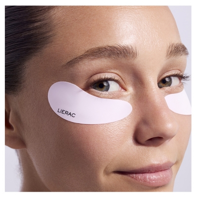 Lierac Diopti Gel Correttivo Delle Borse 15 ml + Cerotti Riutilizzabili per il Contorno Occhi