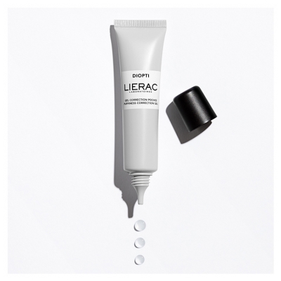 Lierac Diopti Gel Correttivo Delle Borse 15 ml + Cerotti Riutilizzabili per il Contorno Occhi