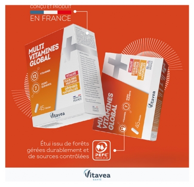 Vitavea Multivitamines Global 45 Gélules