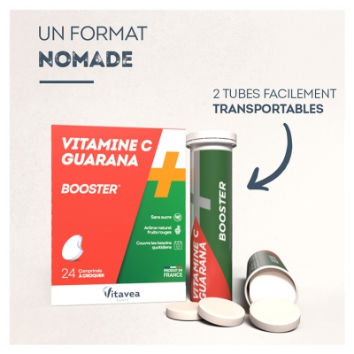 Vitavea Vitamine C Guarana 24 Comprimés à Croquer