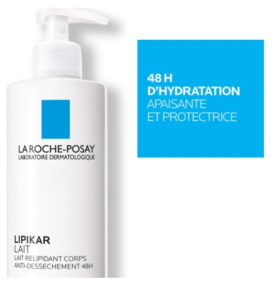 La Roche-Posay Lipikar Lait Relipidant Corps Anti-Dessèchement 48H 400 ml