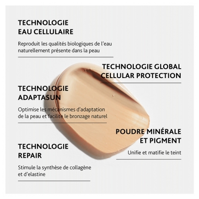Institut Esthederm Bronz Repair Soin Protecteur Teinté Anti-Rides Fermeté Soleil Modéré 50 ml