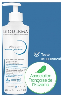 Bioderma Atoderm Intensive Gel-Crème Soin Frais Ultra-Apaisant 200 ml
