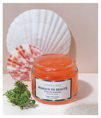 Biosalines Masque de Beauté à l'Algue Wakamé 50 ml