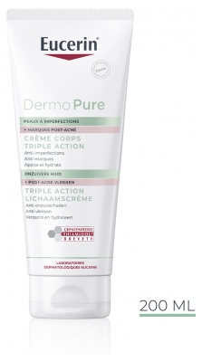 Eucerin DermoPure Crème Corps Triple Action 200 ml