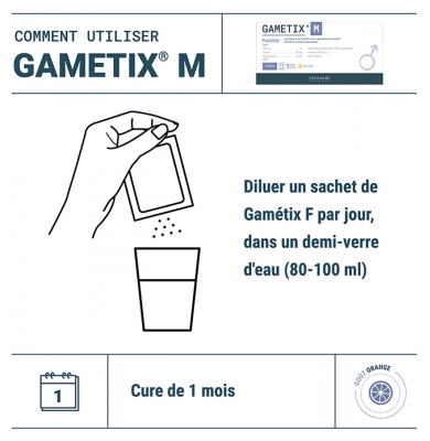 Densmore Gametix M 30 Sachets de 5 g
