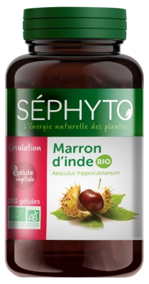 Séphyto Horse Chestnut Organic 200 Capsules Séphyto Horse Chestnut Organic 200 Capsules
