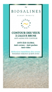 Biosalines Contour des Yeux Anti-Âge à l'Algue Brune 15 ml