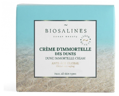 Biosalines Crème d'Immortelle des Dunes Anti-Âge Global 50 ml