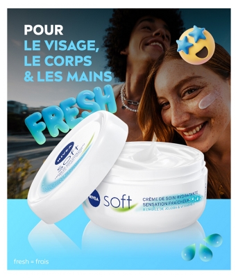 Nivea Soft Crème de Soin Hydratante 375 ml