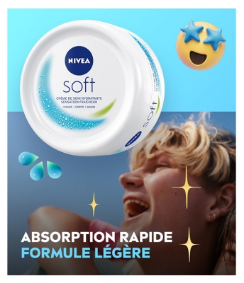 Nivea Soft Crème de Soin Hydratante 375 ml