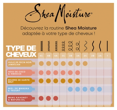 SheaMoisture Noix de Coco et Hibiscus Smoothie Sublimateur de Boucles 326 ml