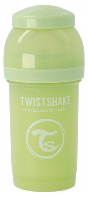 Twistshake Bottiglia Anticolica Edizione Limitata S 180 ml da 0 Mesi in su - Colore: Verde cactus