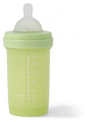 Twistshake Bottiglia Anticolica Edizione Limitata S 180 ml da 0 Mesi in su - Colore: Verde cactus