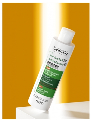 Vichy Dercos Shampoing Démêlant Traitant Anti-Pelliculaire DS 2en1 200 ml