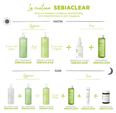 SVR Sebiaclear Eau Micellaire 400 ml