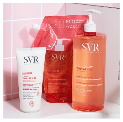 SVR Topialyse Gel Lavant Éco-Recharge 1 L