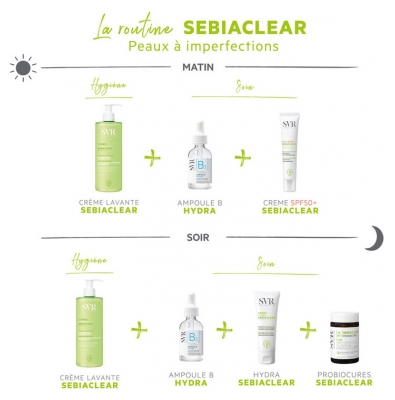 SVR Sebiaclear Crème Lavante 200 ml