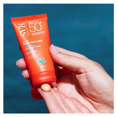 SVR Sun Secure Blur Crème Mousse Flouteur Optique SPF50+ Sans Parfum 50 ml