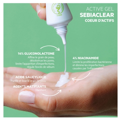 SVR Sebiaclear Active Gel 40 ml