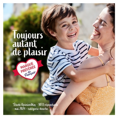 Le Petit Marseillais Gel Douche Extra Doux Pêche Blanche et Nectarine Bio 250 ml